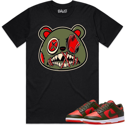 Mystic Red Dunks Shirt - Dunks SB Mystic Red Shirts - Money Talks Baws