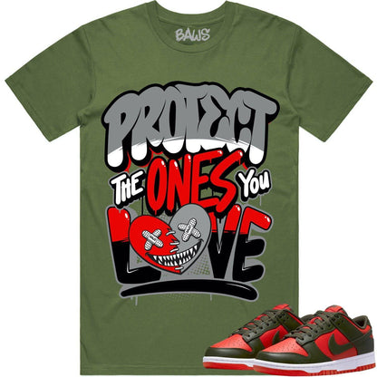 Mystic Red Dunks Shirt - Dunks SB Mystic Red Shirts - PTOYL