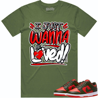 Mystic Red Dunks Shirt - Dunks SB Mystic Red Shirts - Red Loved