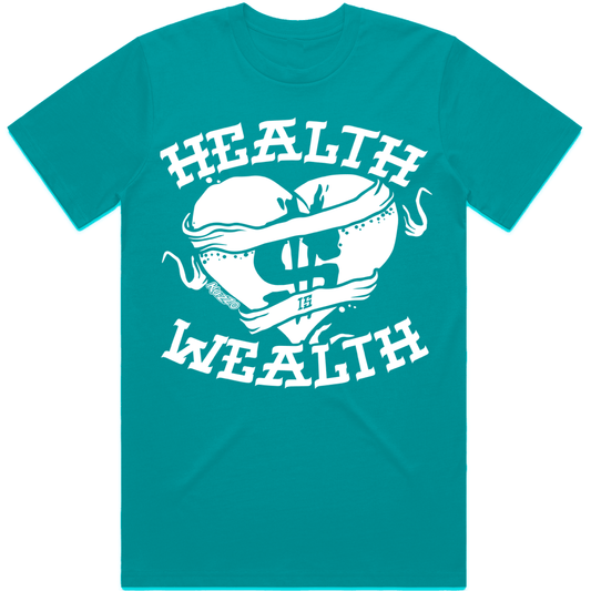 New Balance 550 White Teal | Sneaker Tees | Shirts to Match | Health