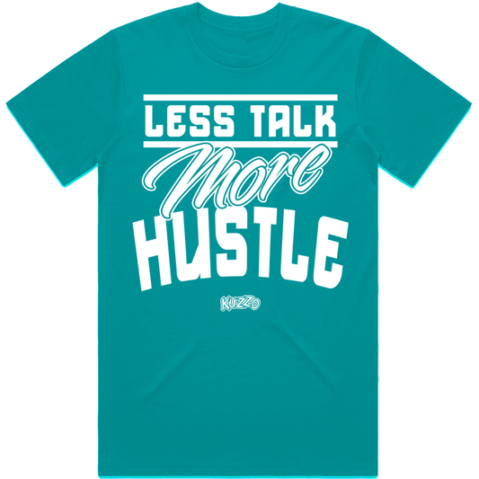 New Balance 550 White Teal | Sneaker Tees | Shirts to Match | Less