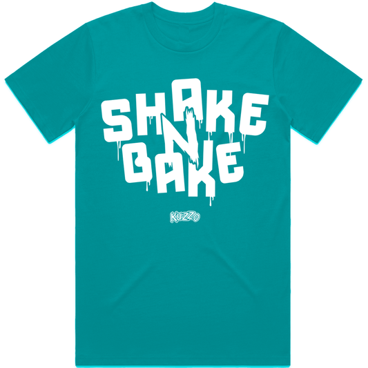New Balance 550 White Teal | Sneaker Tees | Shirts to Match | Shake