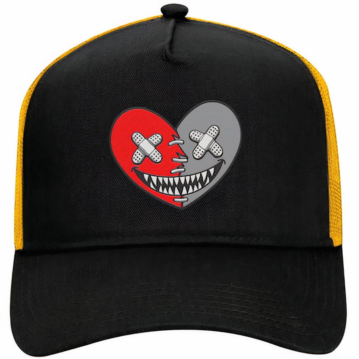 Ochre 6s Trucker Hats - Jordan 6 Ochre 6s Hats - Red Heart Baws