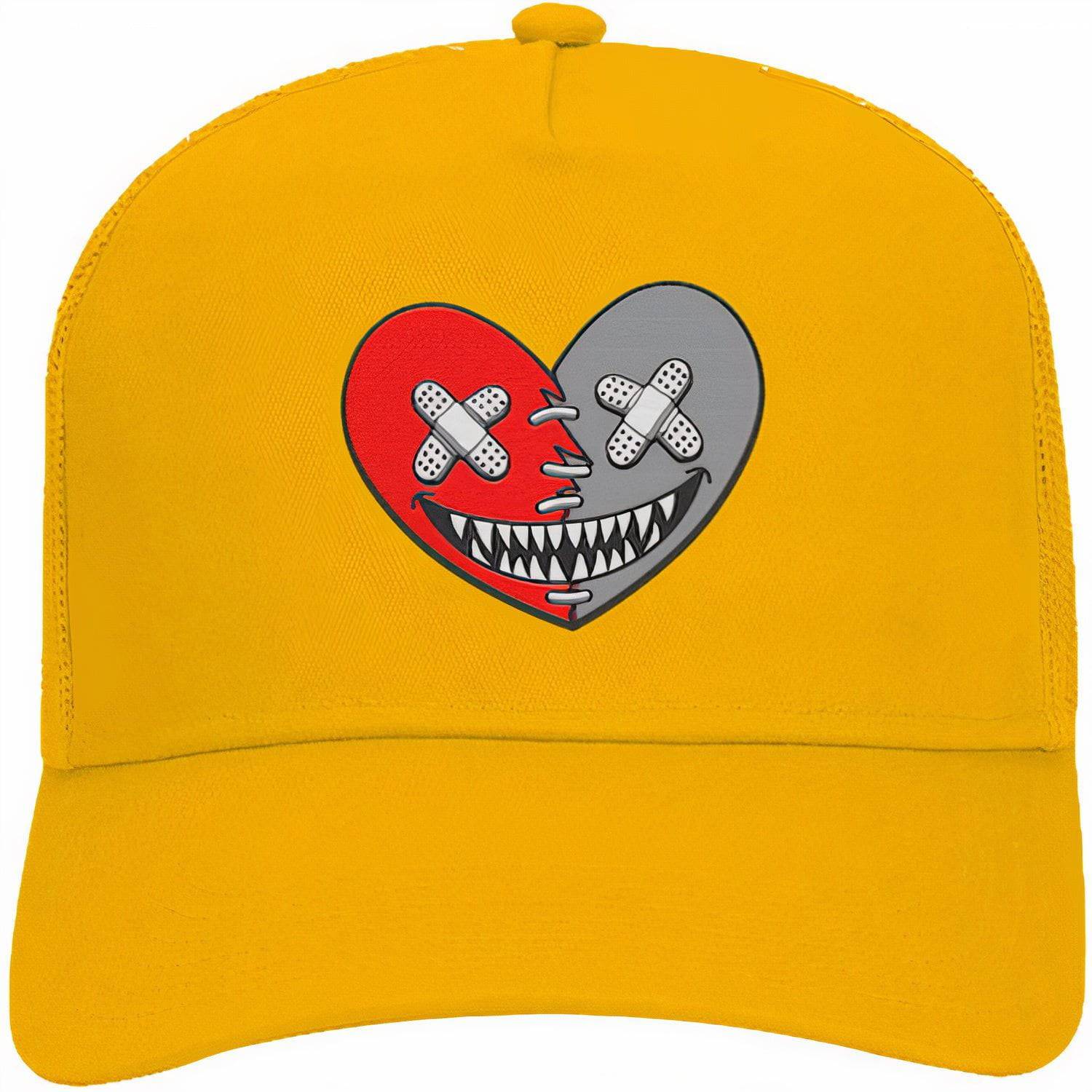 Ochre 6s Trucker Hats - Jordan 6 Ochre 6s Hats - Red Heart Baws