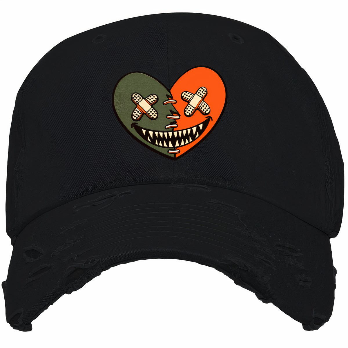 Olive 5s Hats - Jordan Retro 5 Olive Dad Hats - Miami Heart Baws