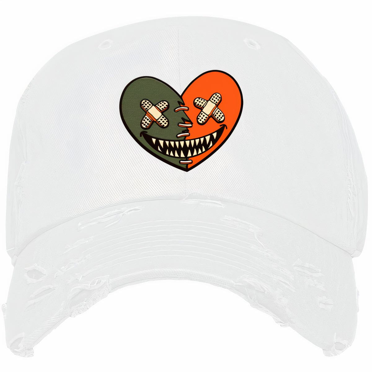 Olive 5s Hats - Jordan Retro 5 Olive Dad Hats - Miami Heart Baws