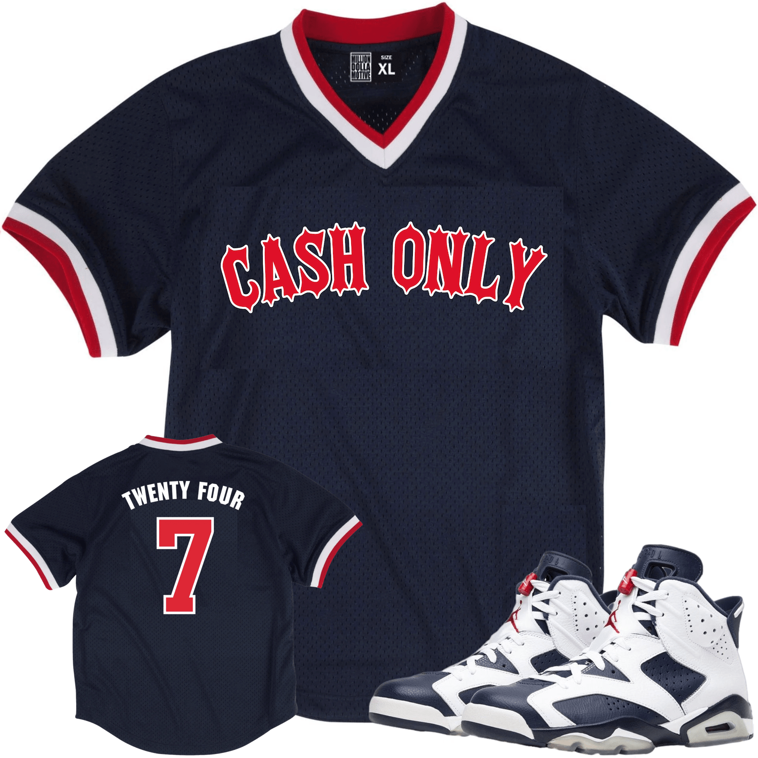 Olympic 6s Baseball Jersey - Jordan 6 Olympic Jerseys - Unite America