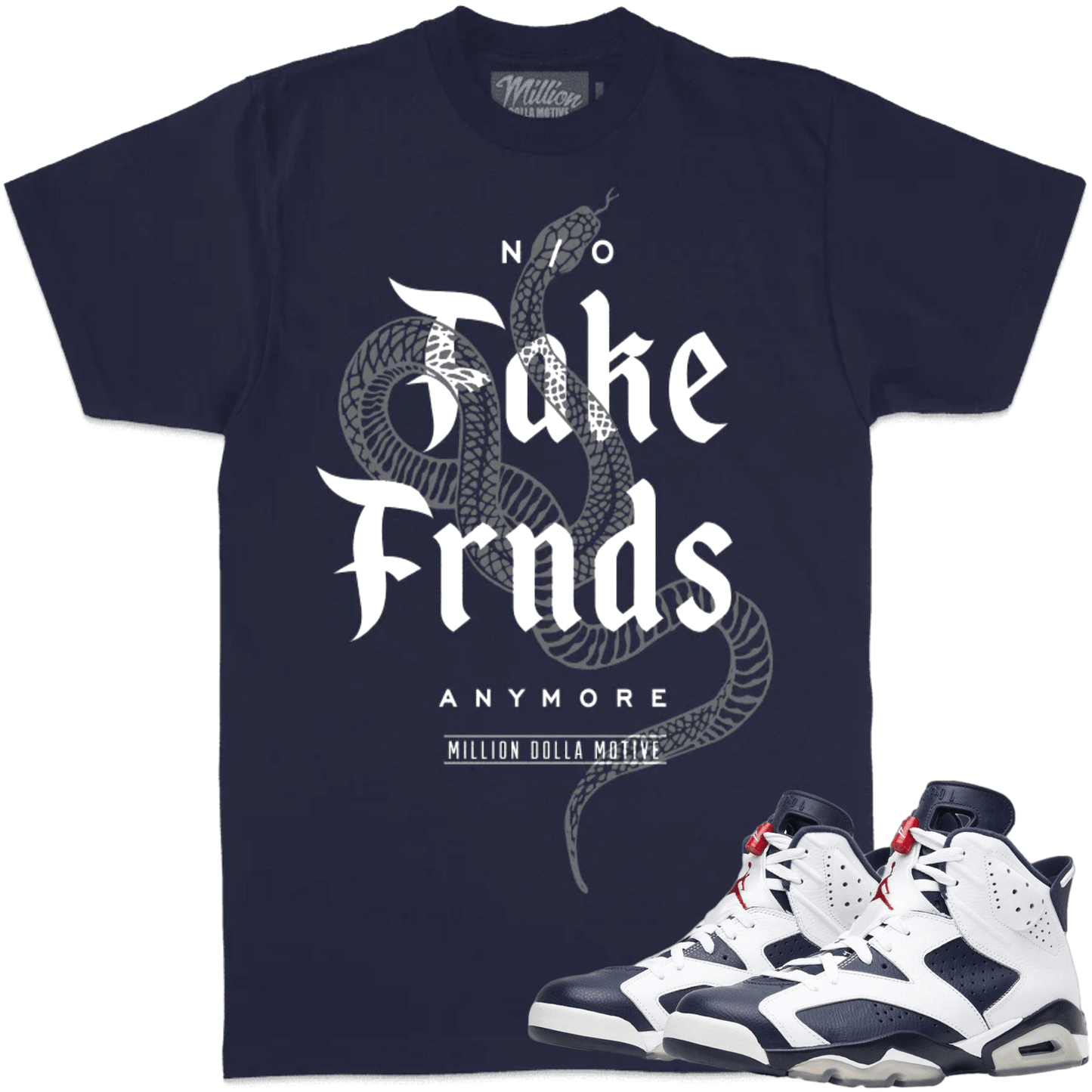 Olympic 6s Shirt - Jordan 6 Olympic 6s Sneaker Tees - Fake Friends