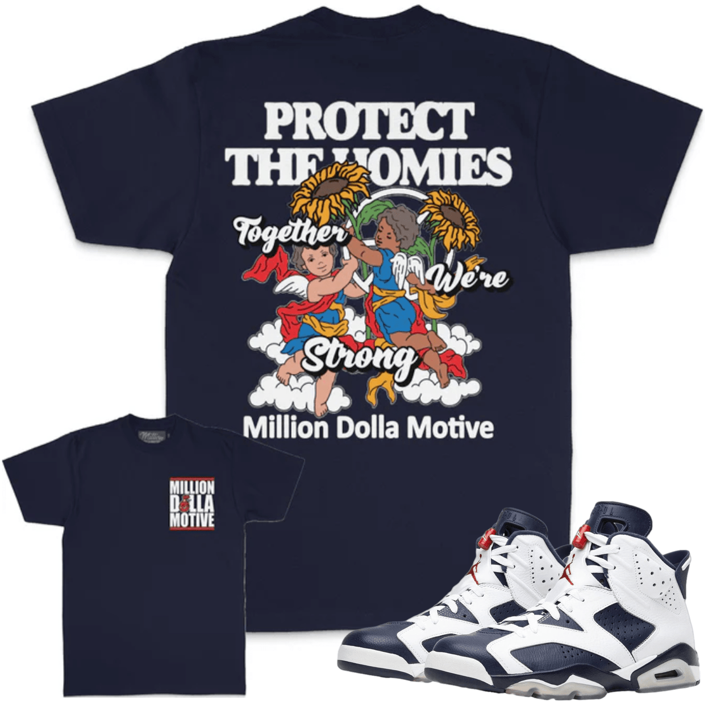 Olympic 6s Shirt - Jordan 6 Olympic 6s Sneaker Tees - Protect Homies