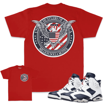 Olympic 6s Shirt - Jordan 6 Olympic 6s Sneaker Tees - UHA