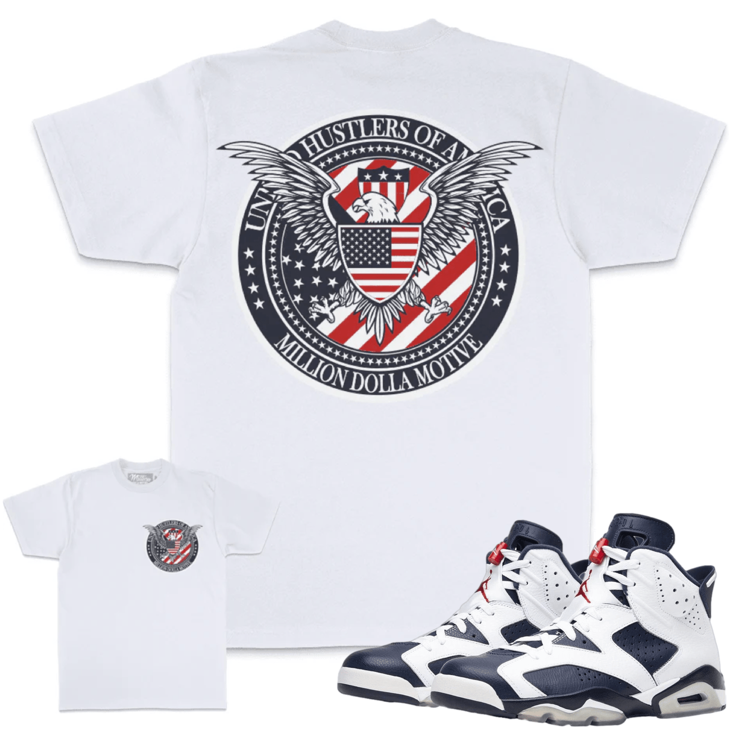 Olympic 6s Shirt - Jordan 6 Olympic 6s Sneaker Tees - UHA