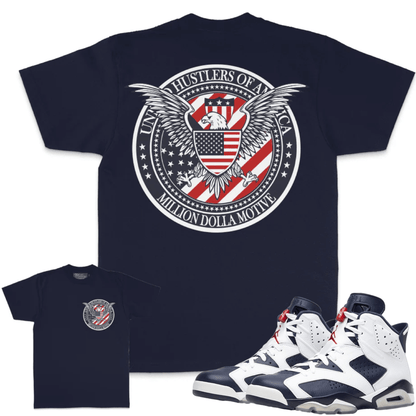 Olympic 6s Shirt - Jordan 6 Olympic 6s Sneaker Tees - UHA