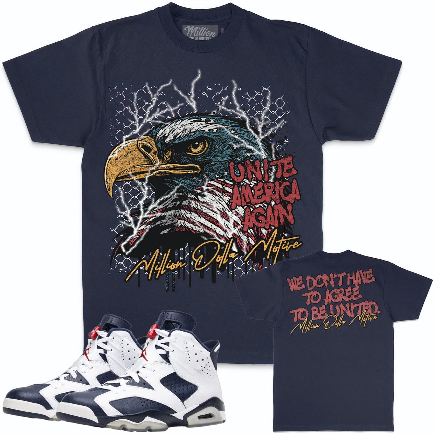 Olympic 6s Shirt - Jordan 6 Olympic 6s Sneaker Tees - Unite America