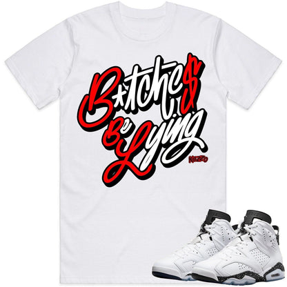 Oreo 6s Shirts - Jordan 6 Reverse Oreo 6s Sneaker Tees - BBL