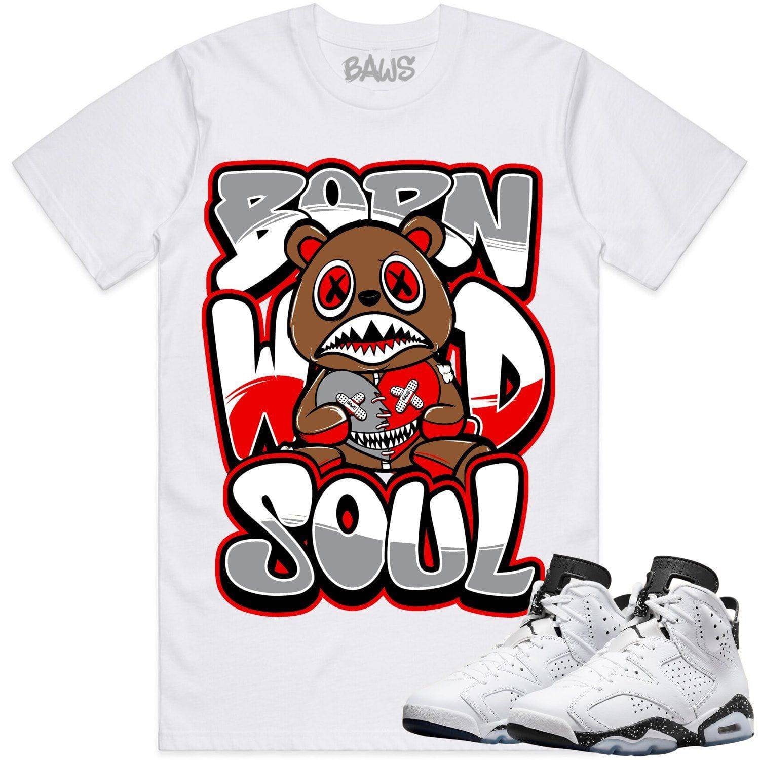 Oreo 6s Shirts - Jordan 6 Reverse Oreo 6s Sneaker Tees - Born Wild