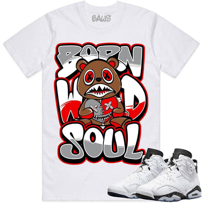 Oreo 6s Shirts - Jordan 6 Reverse Oreo 6s Sneaker Tees - Born Wild