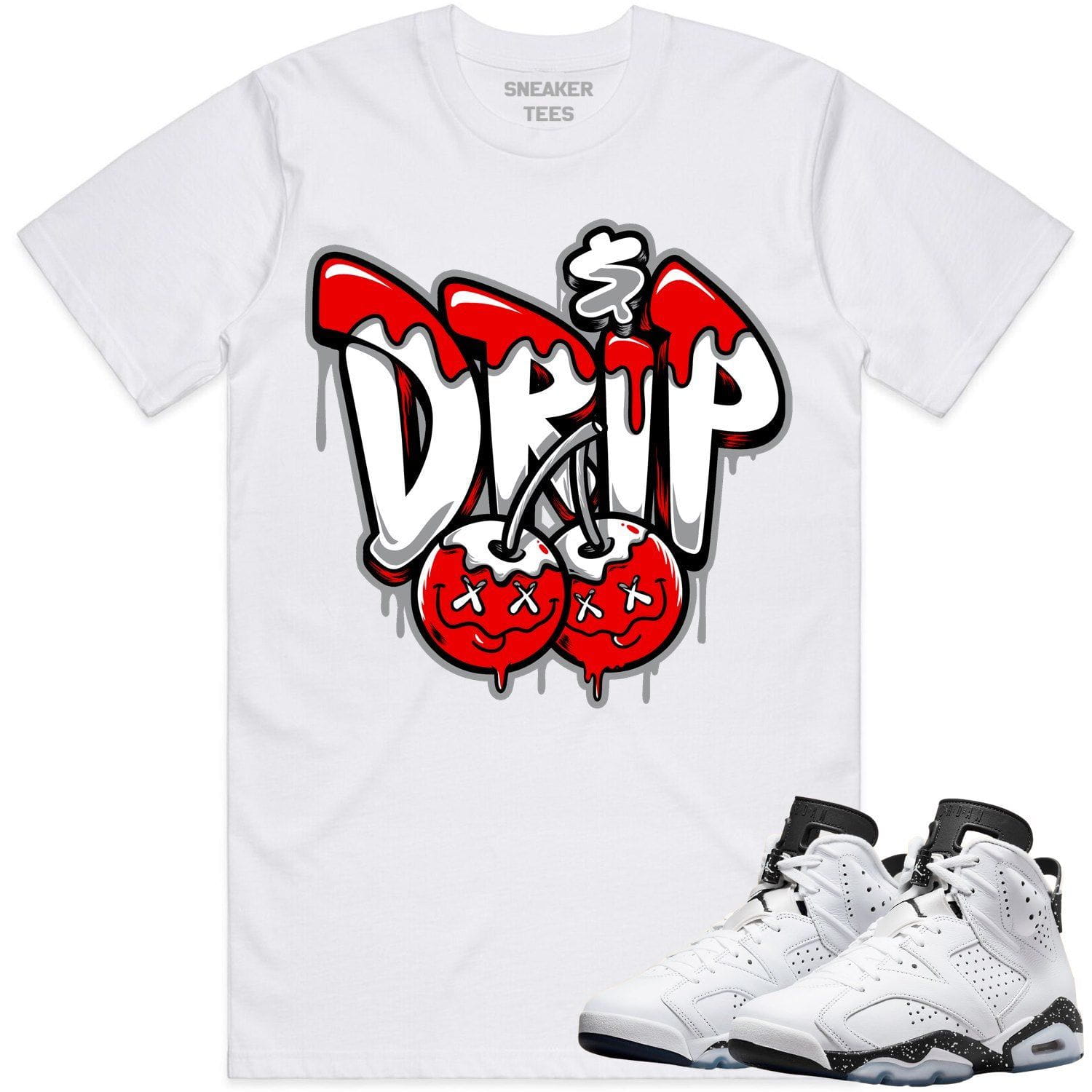 Oreo 6s Shirts - Jordan 6 Reverse Oreo 6s Sneaker Tees - Money Drip