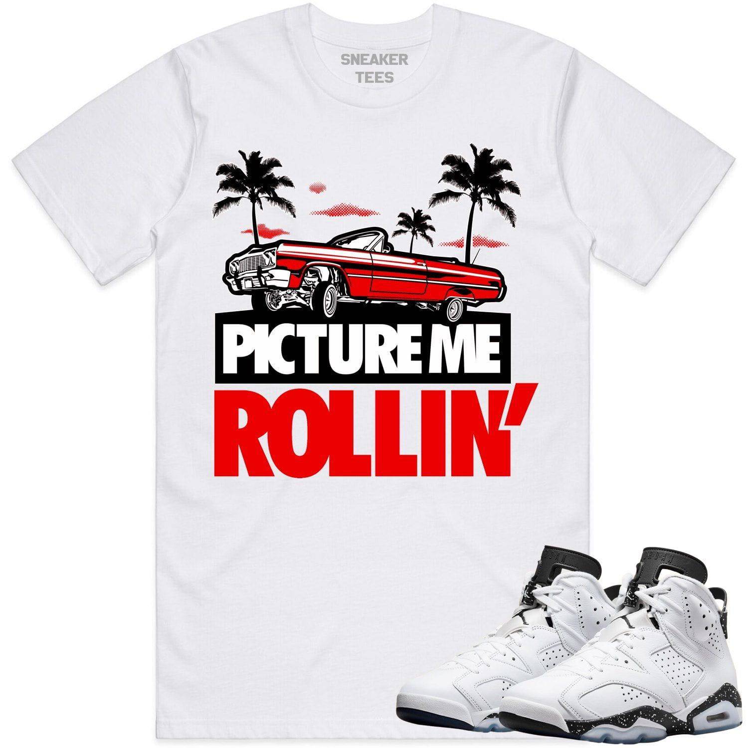 Oreo 6s Shirts - Jordan 6 Reverse Oreo 6s Sneaker Tees - PMR