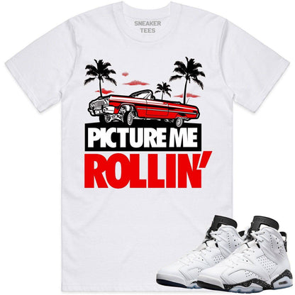 Oreo 6s Shirts - Jordan 6 Reverse Oreo 6s Sneaker Tees - PMR