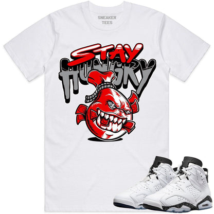 Oreo 6s Shirts - Jordan 6 Reverse Oreo 6s Sneaker Tees - Stay Hungry