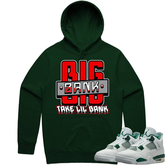 Oxidized Green 4s Hoodie - Jordan 4 Oxidized Green Hoodie - Big Bank