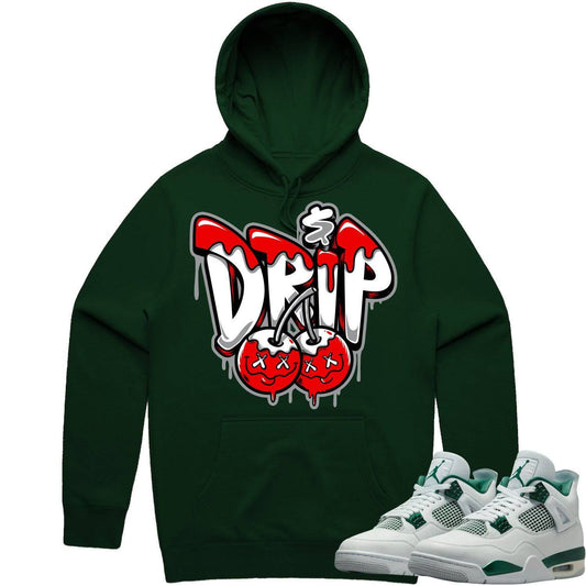 Oxidized Green 4s Hoodie - Jordan 4 Oxidized Green Hoodie - Money Drip