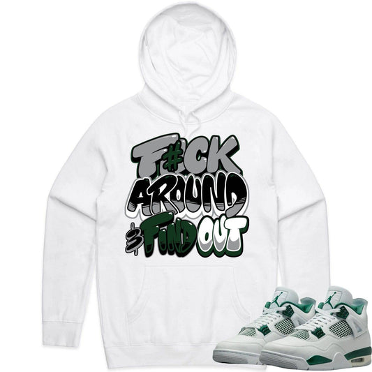 Oxidized Green 4s Hoodies - Jordan 4 Oxidized Green 4s Hoodie - F#ck