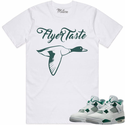 Oxidized Green 4s Shirt - Jordan 4 Oxidized Sneaker Tees - Flyer Taste