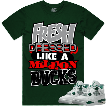 Oxidized Green 4s Shirt - Jordan 4 Oxidized Sneaker Tees - Million