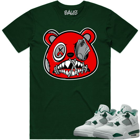 Oxidized Green 4s Shirt - Jordan 4 Oxidized Sneaker Tees - Money Talks