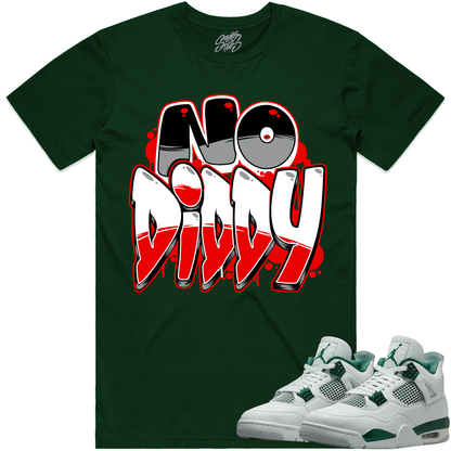 Oxidized Green 4s Shirt - Jordan 4 Oxidized Sneaker Tees - NoDiddy