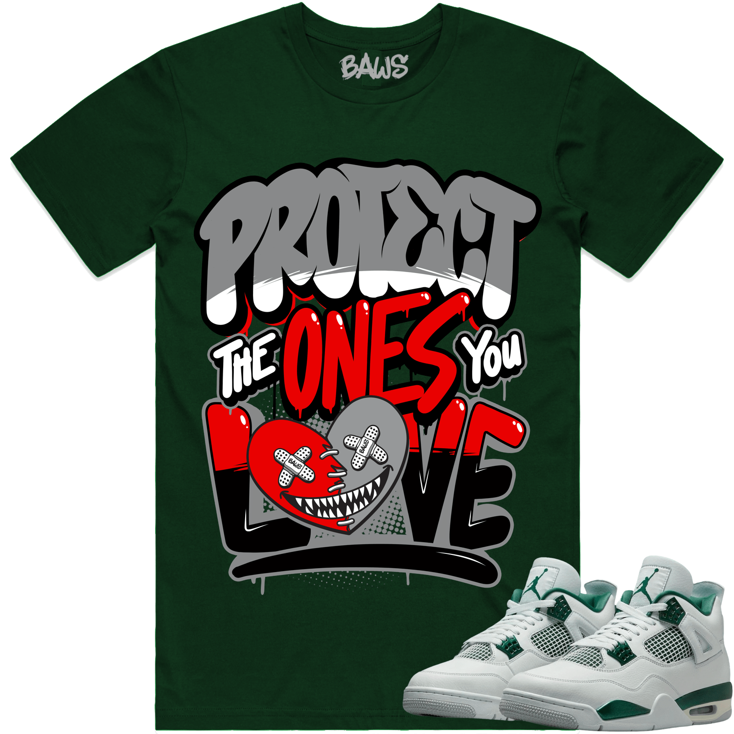 Oxidized Green 4s Shirt - Jordan 4 Oxidized Sneaker Tees - PTOYL