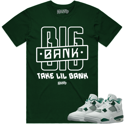 Oxidized Green 4s Shirts - Jordan 4 Oxidized Green Shirt - Big Bank