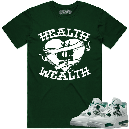 Oxidized Green 4s Shirts - Jordan 4 Oxidized Green Shirt - Health