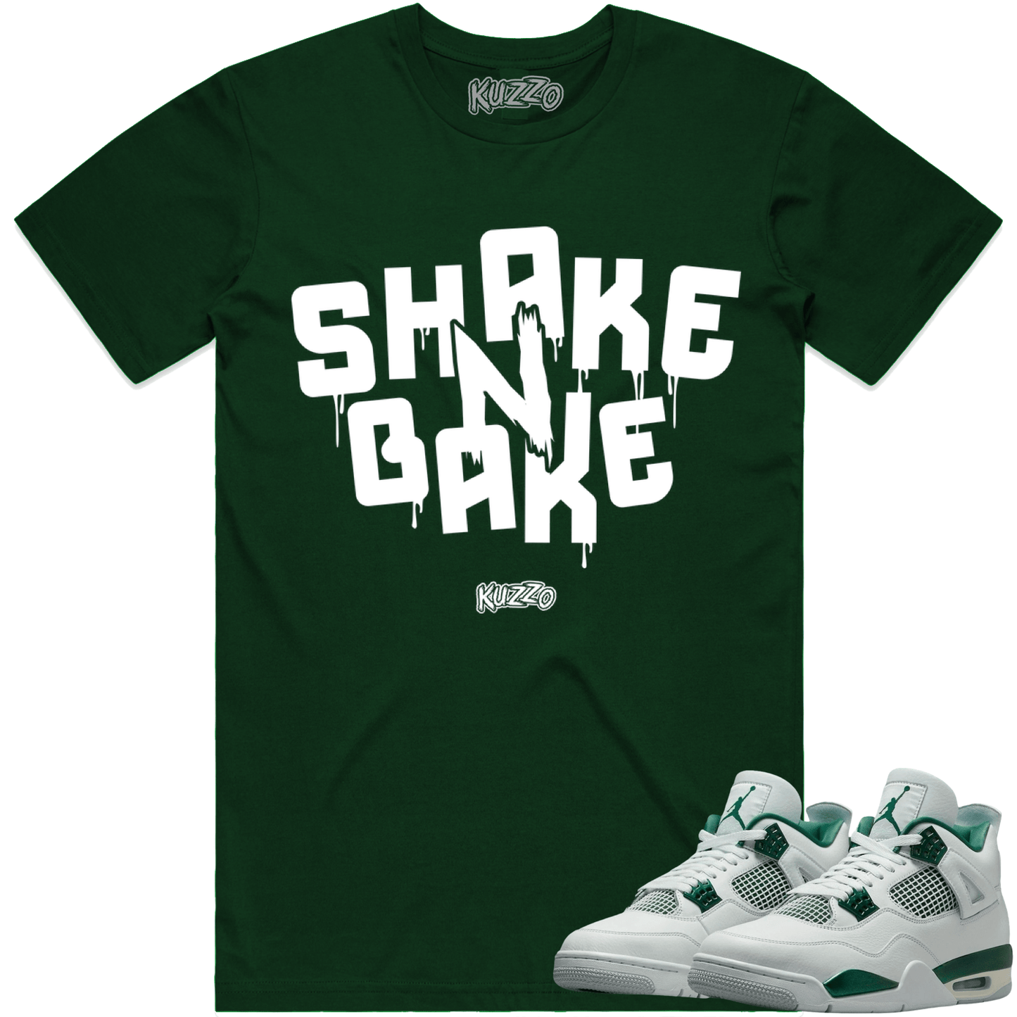 Oxidized Green 4s Shirts - Jordan 4 Oxidized Green Shirt - Shake