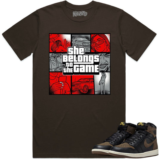 Palomino 1s Shirt - Jordan 1 Palomino Sneaker Tees - Game