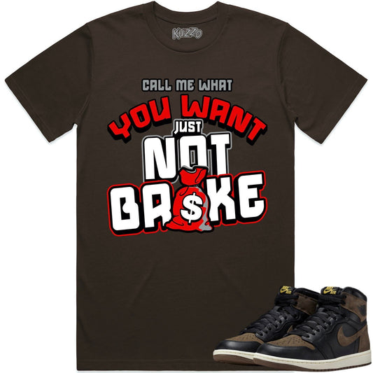 Palomino 1s Shirt - Jordan 1 Palomino Sneaker Tees - Not Broke