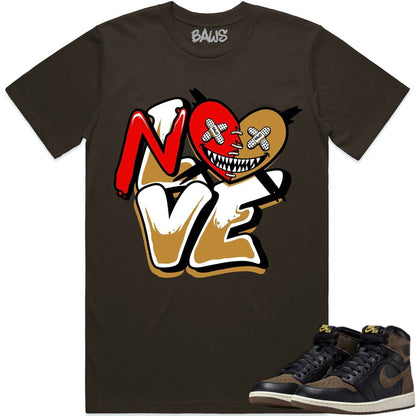 Palomino 1s Shirt - Jordan 1 Palomino Sneaker Tees - Wheat No Love