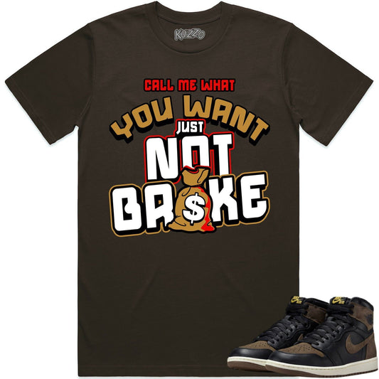 Palomino 1s Shirt - Jordan 1 Palomino Sneaker Tees - Wheat Not Broke
