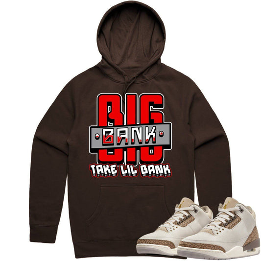 Palomino 3s Hoodie - Jordan 3 Palomino 3s Hoodie - Red Big Bank