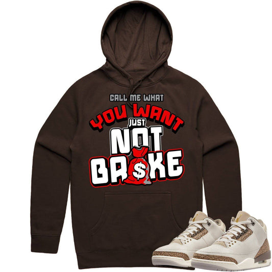 Palomino 3s Hoodie - Jordan 3 Palomino 3s Hoodie - Red Not Broke