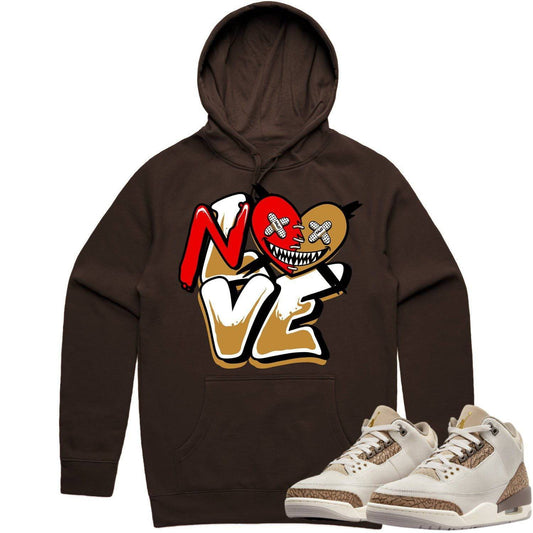 Palomino 3s Hoodie - Jordan 3 Palomino 3s Hoodie - Wheat No Love