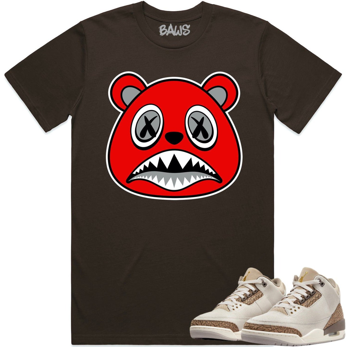 Palomino 3s Shirt - Jordan 3 Palomino Sneaker Tees - Angry Baws
