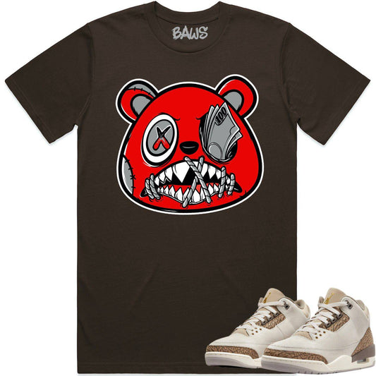 Palomino 3s Shirt - Jordan 3 Palomino Sneaker Tees - Angry Baws