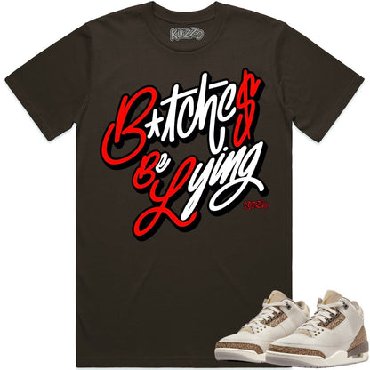 Palomino 3s Shirt - Jordan 3 Palomino Sneaker Tees - BBL