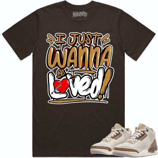 Palomino 3s Shirt - Jordan 3 Palomino Sneaker Tees - Loved