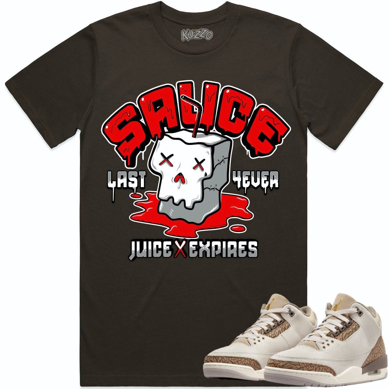 Palomino 3s Shirt - Jordan 3 Palomino Sneaker Tees - Sauce