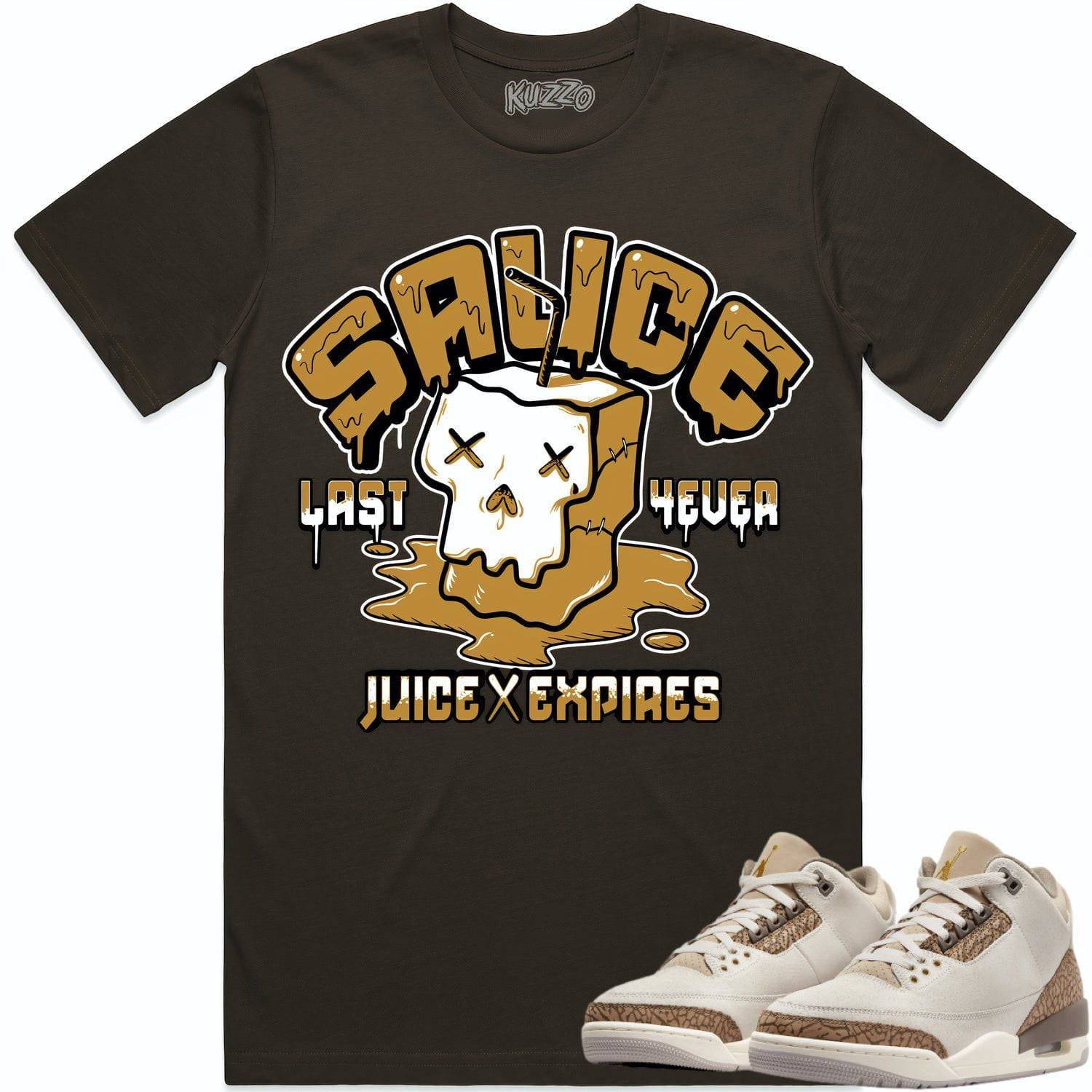 Palomino 3s Shirt - Jordan 3 Palomino Sneaker Tees - Wheat Sauce