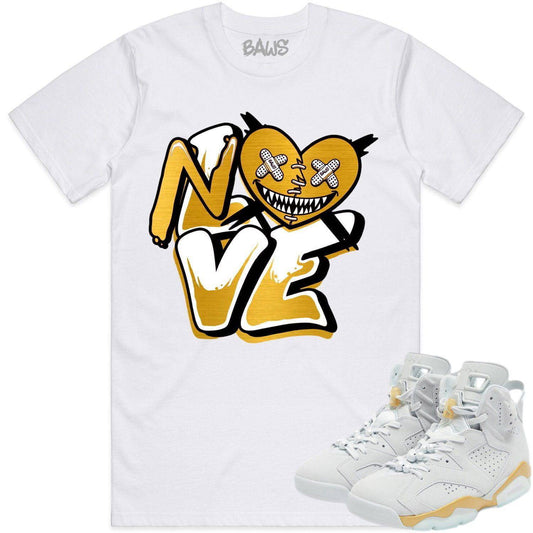 Paris Pearl 6s Shirt - Jordan 6 Paris Pearl Sneaker Tees - Love