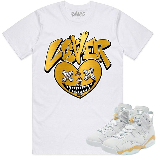 Paris Pearl 6s Shirt - Jordan 6 Paris Pearl Sneaker Tees - Lover